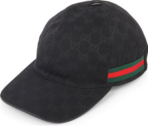 gucci leather cap replica|black gucci hat men.